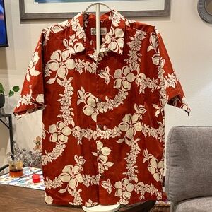 Pataloha Red Floral Casual Shirt